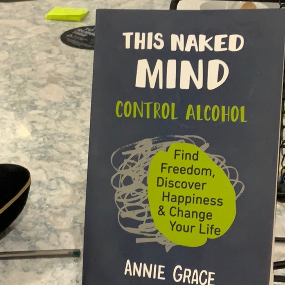 'This Naked Mind' Book - Blue and Green